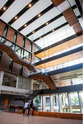 An interior photo of Manjiwee nendamowinan